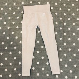 Gymshark Vital Seamless 2.0 Leggings - Light Grey Marl, Size Small